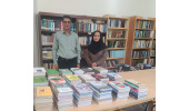 اهدای ۴۰۰ جلد کتاب به مجتمع آموزشی مدارس دانشگاه بیرجند