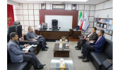 دیدار رئیس دانشگاه بیرجند با رئیس سازمان مدیریت و برنامه ریزی استان